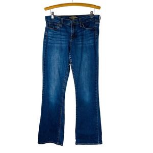 Lucky Brand blue Sofia boot jeans